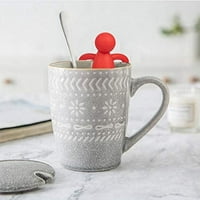 INFUSER TEA ZA LOGO LEFT čaj Slatka čaj Kugla za cjedilo od nehrđajućeg čelika Dodatni fini mrežasti