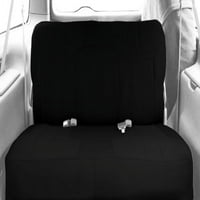 Caltrend prednja čvrsta prekrivača slastih sjedala za 2005. - Toyota Tacoma - TY276-01PP Crni umetak