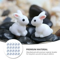 Simulirana smola zečja igračka LifeLike Rabbit Model Resin Craft