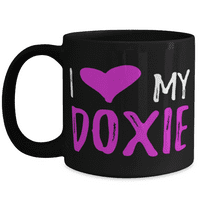 Love My Doxie šolja za kafu Smiješne jazavčarske ljubitelji poklon ideja
