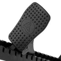 Zamjena za zamjenu kajaka stopala crna, jednostavna za instalaciju i upotrebu