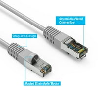 1ft CAT5E zaštićena Ethernet mrežom za podizanje kabela Gigabit LAN mrežni kabel RJ brzi patch kabel,