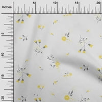 Onuone pamučne svilene lišće tkanine i cvijeće cvjetna haljina materijal tkanina za ispis tkanina sa