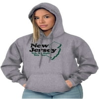 New Jersey mrzimo te previše benny šala hoodie dukserice žene muškarci brisane marke m
