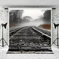 Hellodecor poliester tkanina 5x7ft Trag Track Photography Backdrop foto studio pozadinski rekviziti
