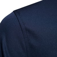 Mafintytpr majice ispod $ veliki i visoki muškarci casual modne postolje Cutton-down majica za vez s
