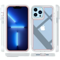 Xihaiing iPhone Pro CASE + zaštitni ekran + klip za telefon, ne-žutiling, protiv ogrebotine, tanki čista