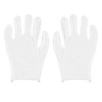 Uparite bijele pamučne rukavice Lagane zaštitne radne rukavice za industrijsku barutnu etiketu