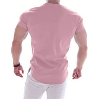 Muški fitness sportski rukavi s kratkim rukavima Brza suha majica Stretch Objave