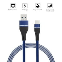 BEMZ USB kablovi kompatibilni sa iPhoneom - teškim robusnim najlonskim prenosom prenosa podataka brze
