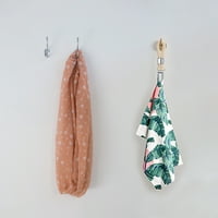 Kiskick ručnik s metalnim stezaljkama Multifunkcionalni pleteni pamučni konop Snažna ležajna odjeća