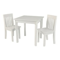 Kidkraft avalon stolice i avalonske stolice postavljene u bijeloj boji