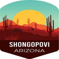 i R uvoz Shongopovi Arizona Suvenir Vinil naljepnica naljepnica Kaktus Desert Design