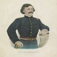 Ispis: Pukovnik Jas. A. Mulligan: od Ilinois Irske brigade, oko 1860