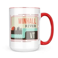 Neonblond USA Rivers Winhall River - Vermont krila poklon za ljubitelje čaja za kavu