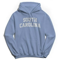 Južna Karolina Grafički mornarički mornarički pamučni pulover Hoodie