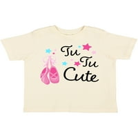Inktastic Tu Cute - Balet Plesne cipele Poklon mališani dečko ili majica za djecu Toddler