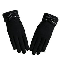 Dadaria Winter Rukavice Ženske rukavice Žene Jesen i zimska vuna plus baršunaste tople rukavice za jahanje
