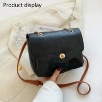 Prave kožne torbe na ramenu malene torbe za žene dame torbice, crna, G31532