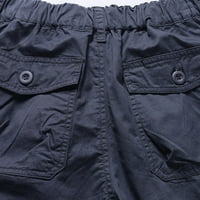 Jyeity Fashing Novi dolasci Muška plus veličine pamučne multi-džepne opterećenja otporne na harove hlače