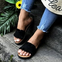 Fabiurt sandale za žene Ženske papuče Dame stanovi Sandale Sandale za vanjske žene Ljetne cipele Romanske