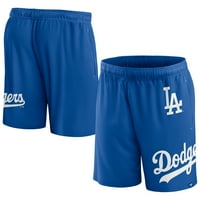 Muške fanatike marke Royal Los Angeles Dodgers Clinther mrežaste kratke hlače