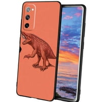 Kompatibilan je sa Samsung Galaxy A02S futrolom za telefon, Dino-Reptile Case Muškarci Žene, Fleksibilan