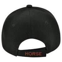 Konjska životinja Crna sjena zemlja Mustang Broncos kapa za šešir Jahanje Rodeo Kauboj