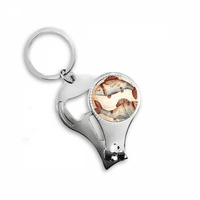 March Ribe Constellation Zodijački noktni nipper Ključ za ključeve Otvarač za ključeve