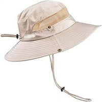 Zukuco Sun Hat za žene muškarci, vanjski ribolovni šešir sa UPF 50+ UV zaštita Širokom rukom