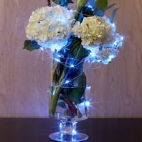Dugme Bakrena žičana svjetiljka Mini cvijeće Božićni ukras fenjer poklon svjetlo niz božićne ukrase