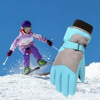 FrostLuinai dečji dečki dečki dečji dečji zgušnjavaju vodootporne tople zimske skijaške rukavice za