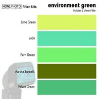 Honl Photo okruženje Green filter komplet
