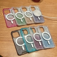 Idomi Magnetic za iPhone Case Crystal Glitter [kompatibilan sa magsafe], [Četiri ugla Enhance Tection]