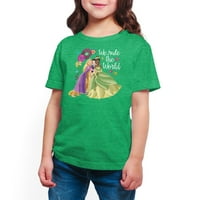 Disney Princess - Vladimo svijetu - grafička majica kratkih rukava za mlade i mlade