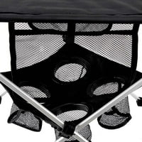 Fubanični kamp na otvorenom PIKNIC BBQ Prijenosni sklopivi lagani stol ultra svjetlosni stol