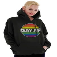 Gay af rainbow ponos lgbtq queer hoodie dukserica ženske muškarce Brisco brendovi l