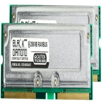 512MB 2x256MB RAM memorija za IBM Intellistition Pro 6229-35U Rambus RDRAM RIMM 184PIN 45ns 800MHz Black