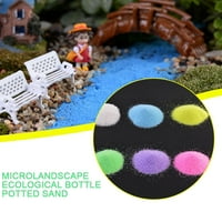 Obojeni ukras pijeska pijesak dječji pješčani pijesak vjenčani dekoratio pijesak K3F Wishing Micro Colkscape