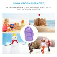 Winneneco Winter 3D snjegović Izrada kalupa Dječje igračke na otvorenom Sport Snježni pijesak