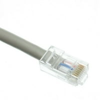 Veleprodaja kablova 11x6- Ft. AWG Plenum CAT5E Grey Ethernet patch kabel P - bez mastan