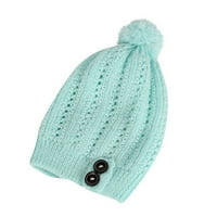 Dadaria Winter kape za žene Zimska termalna šešir šal vunene kape Biciklizam otporna na vetru Kafa,