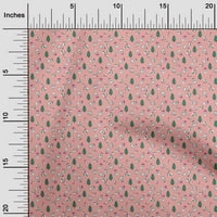 Onuone pamuk fle Light Pink tkanini božićni opseg opskrbe Ispiši šivanje tkanine sa dvorištem širom
