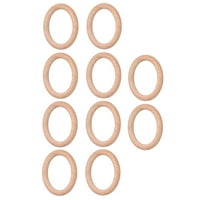 Drveni prstenovi, stabilna firma Pouzdani nezavršeni drveni prstenovi za obojani nakit za diy nakit
