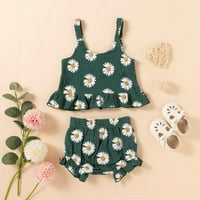 Simplmasygeni Baby Sets Clearence Summer Haljina Toddler Baby Girls Outfits Little Daisy Ispiši Sling