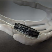 Silikonski prstenovi za kosture - ugravirani dual sloj