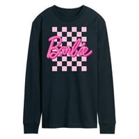 Barbie - karirani logo - majica s dugim rukavima