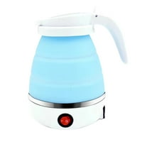 AMLBB mini sklopivi čajnik silikonski električni čajnik Prijenosni mali kućni čajnik na otvorenom uvlačivši