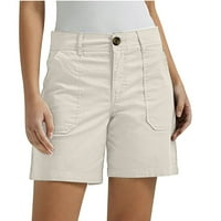 Njoeus Womens Bermuda Jeans Horts Ljetni casual High struk traper kratke hlače džepovi Jean kratak za