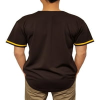 Lappel muški bejzbol gumb donji dresovi na kolutske sportske uniforme veličine do 3xl kratkih rukava